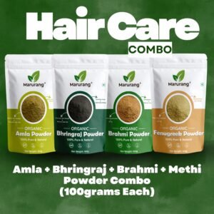 Amla + Bhringraj + Brahmi + Fenugreet(Methi) Powder Combo