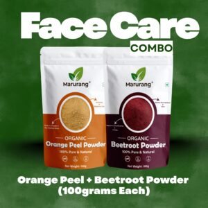Beetroot + Orange Peel Powder Combo