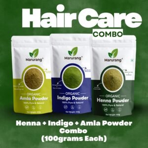 Henna + Indigo + Amla Powder Combo
