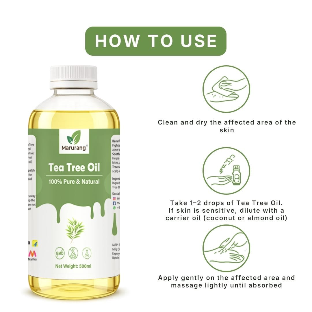 Tea Tree Oil 500ml - Image 3